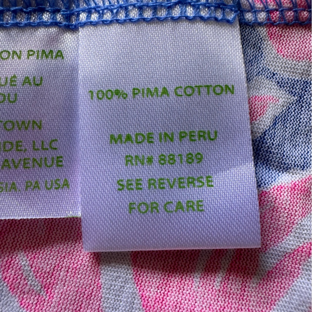 Lilly Pulitzer Kristen Swing Dress in Blue Haven Little Flamenco Sz XXS - Picture 13 of 14